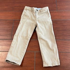 Janie and Jack Toddler Boys 3T Khaki Dress Pants
